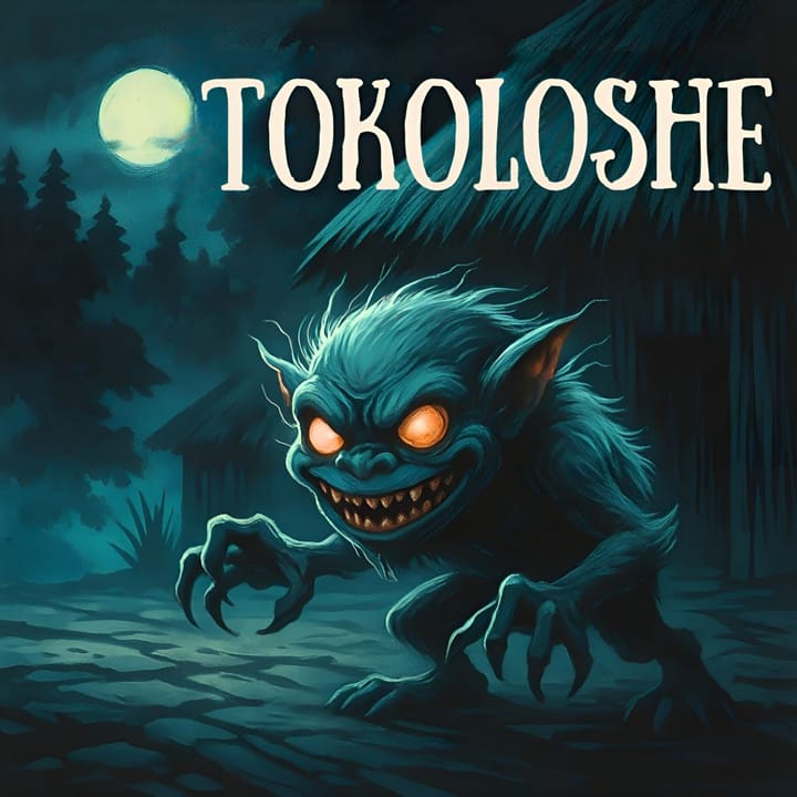 Il Tokoloshe, spirito maligno del folklore sudafricano.