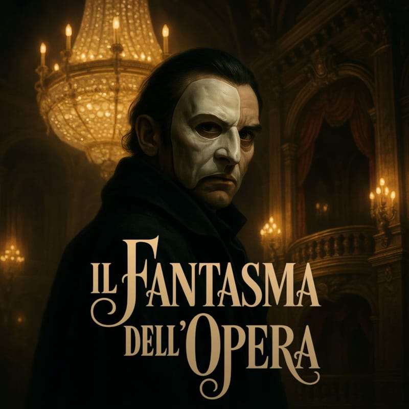 Il fantasma dell’Opera, leggenda e mistero del Palais Garnier a Parigi.
